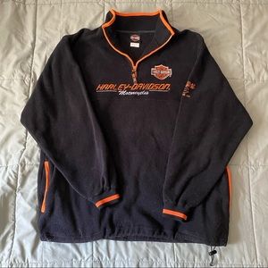 Harley Davidson Motorcycles Fleece Pullover